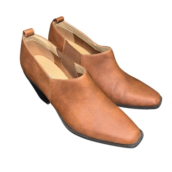 Chinese Laundry Brown Heeled Booties – Size 9 - Picture 1 of 9